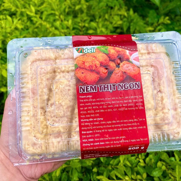 Nem thịt ngon videli 500g 