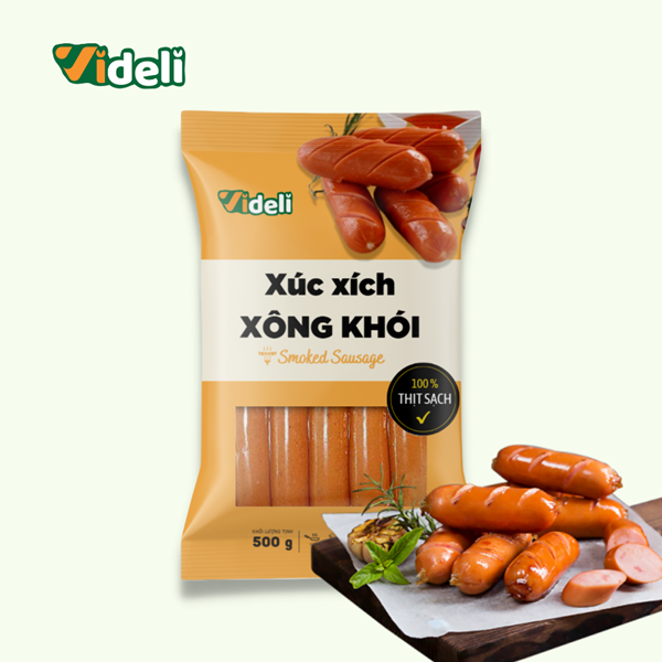 Xúc xích xông khói Videli